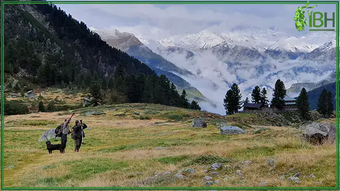 Hunters-looking-for-Carpathian-chamois